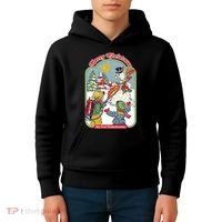 Merry Christmas My First Flamethrower Kids Hoodie thumb 4