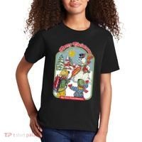 Merry Christmas My First Flamethrower Kids T-Shirt thumb 2