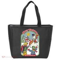 Merry Christmas My First Flamethrower Tote Bag thumb 0