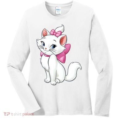 Marie Cat Women's Long Sleeve Shirt