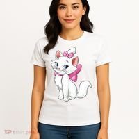 Marie Cat Women's T-Shirt thumb 4