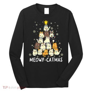 Meowy Catmas Long Sleeve Shirt