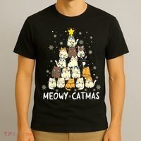 Meowy Catmas T-Shirt thumb 3