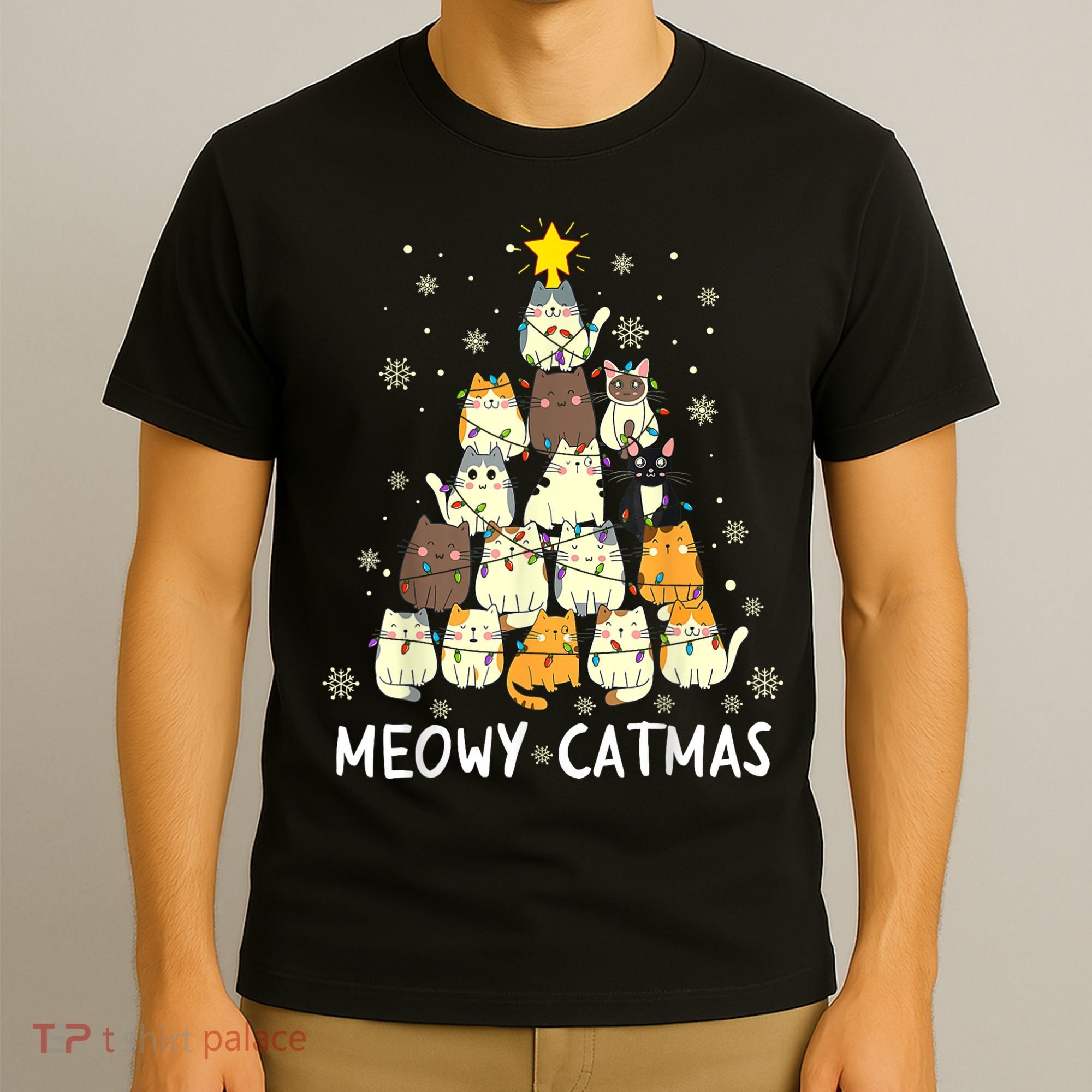 Meowy Catmas T-Shirt