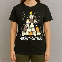 Meowy Catmas T-Shirt thumb 4