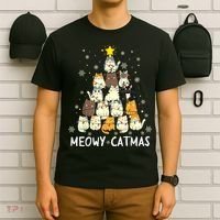 Meowy Catmas T-Shirt thumb 6