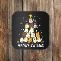 Meowy Catmas Coaster thumb 0