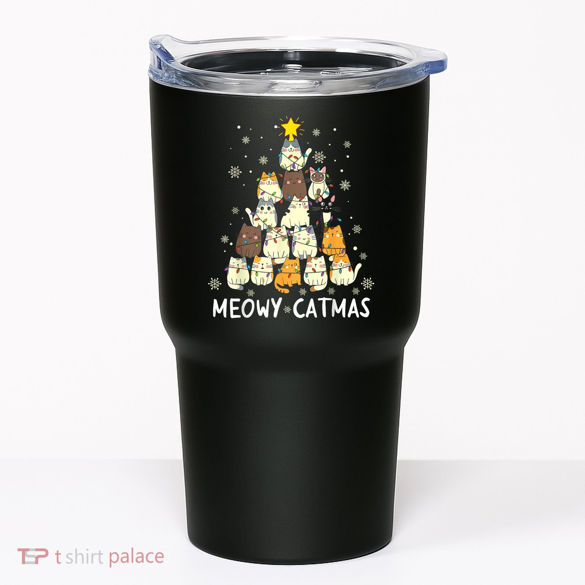 Meowy Catmas Tumbler