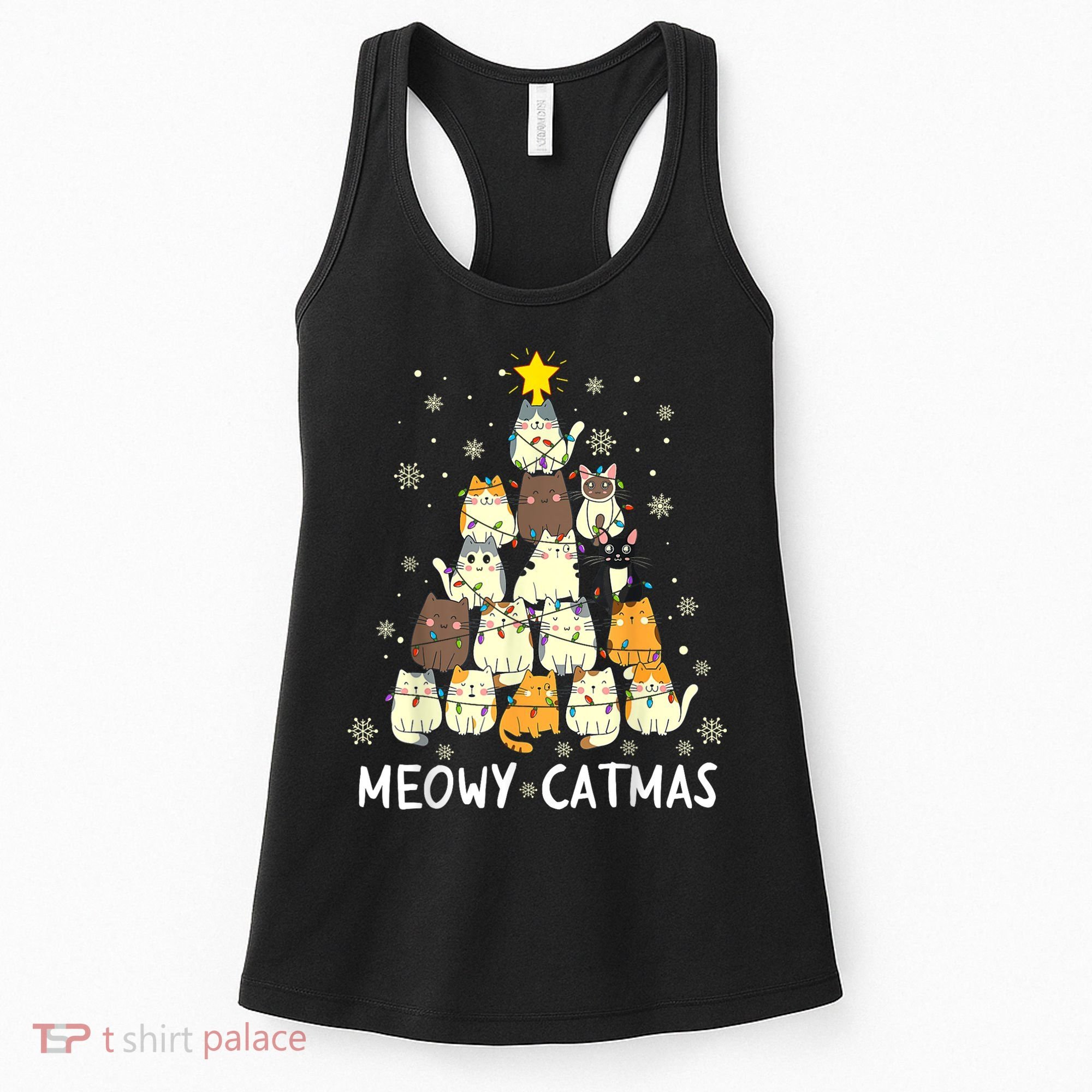 Meowy Catmas Women's Tank Top