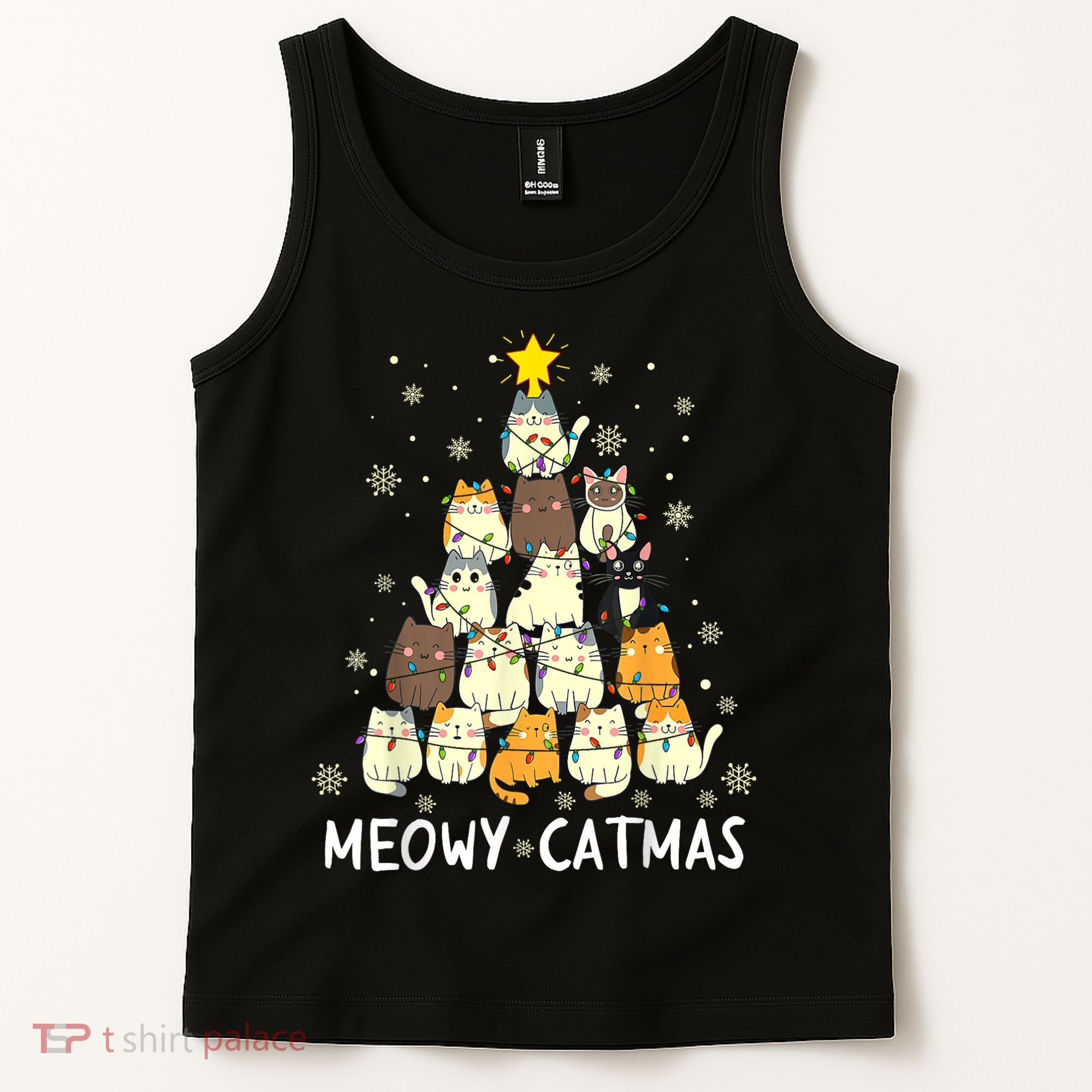 Meowy Catmas Tank Top