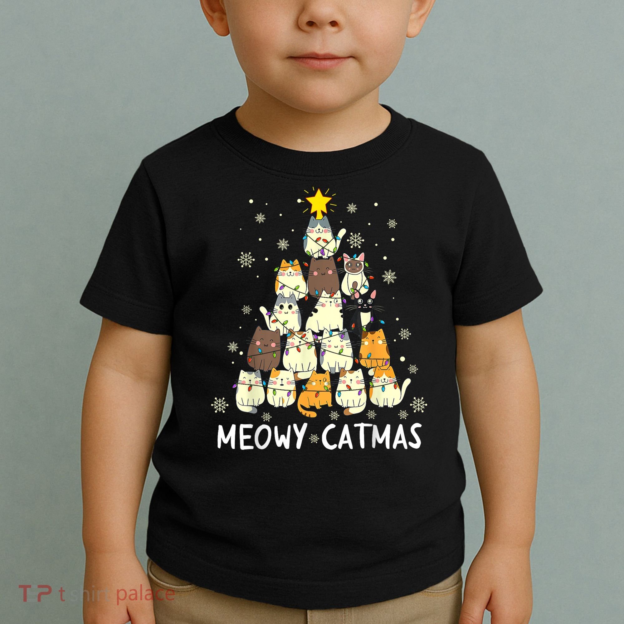 Meowy Catmas Toddler T-Shirt