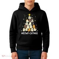 Meowy Catmas Kids Hoodie thumb 4