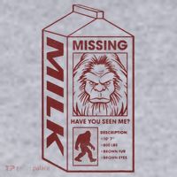 Milk Carton Missing Bigfoot Women's Sweatshirt thumb 2