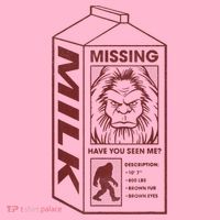 Milk Carton Missing Bigfoot Coaster thumb 2