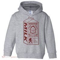 Milk Carton Missing Bigfoot Toddler Hoodie thumb 0