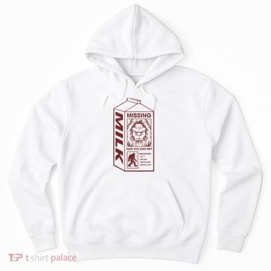 Milk Carton Missing Bigfoot Hoodie