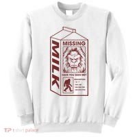 Milk Carton Missing Bigfoot Sweatshirt thumb 0