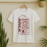 Milk Carton Missing Bigfoot T-Shirt thumb 2