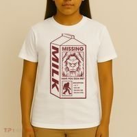 Milk Carton Missing Bigfoot T-Shirt thumb 4