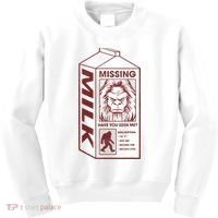 Milk Carton Missing Bigfoot Kids Sweatshirt thumb 0