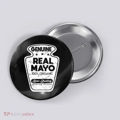 Mayonnaise Costume Button