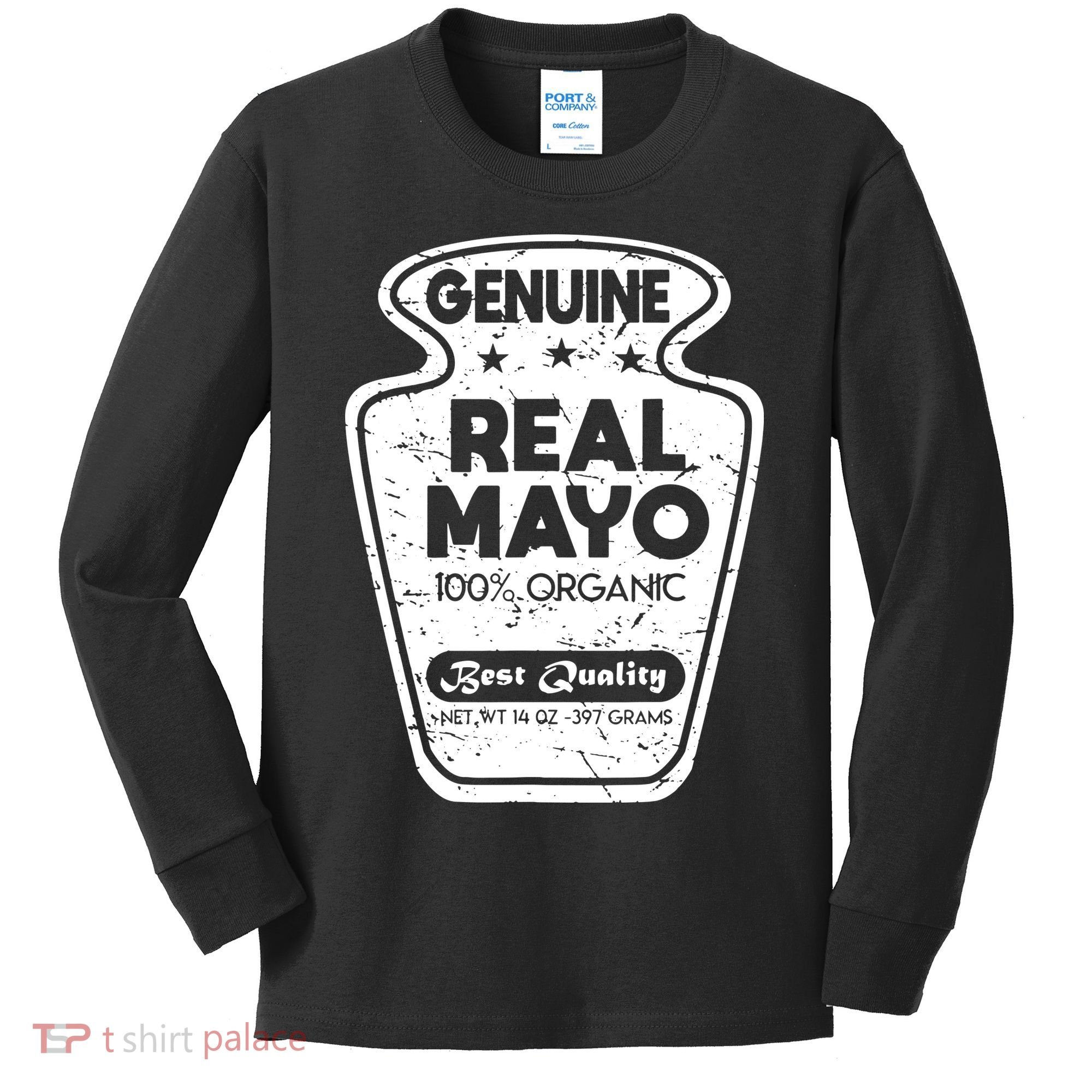 Mayonnaise Costume Kids Long Sleeve Shirt