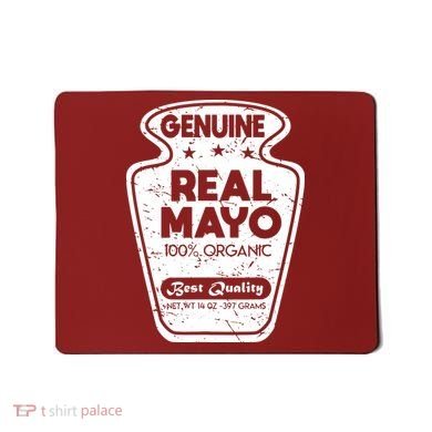 Mayonnaise Costume Mousepad