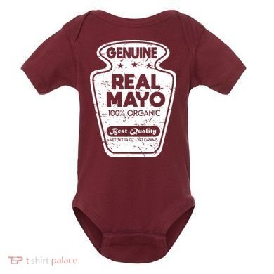 Mayonnaise Costume Baby Bodysuit