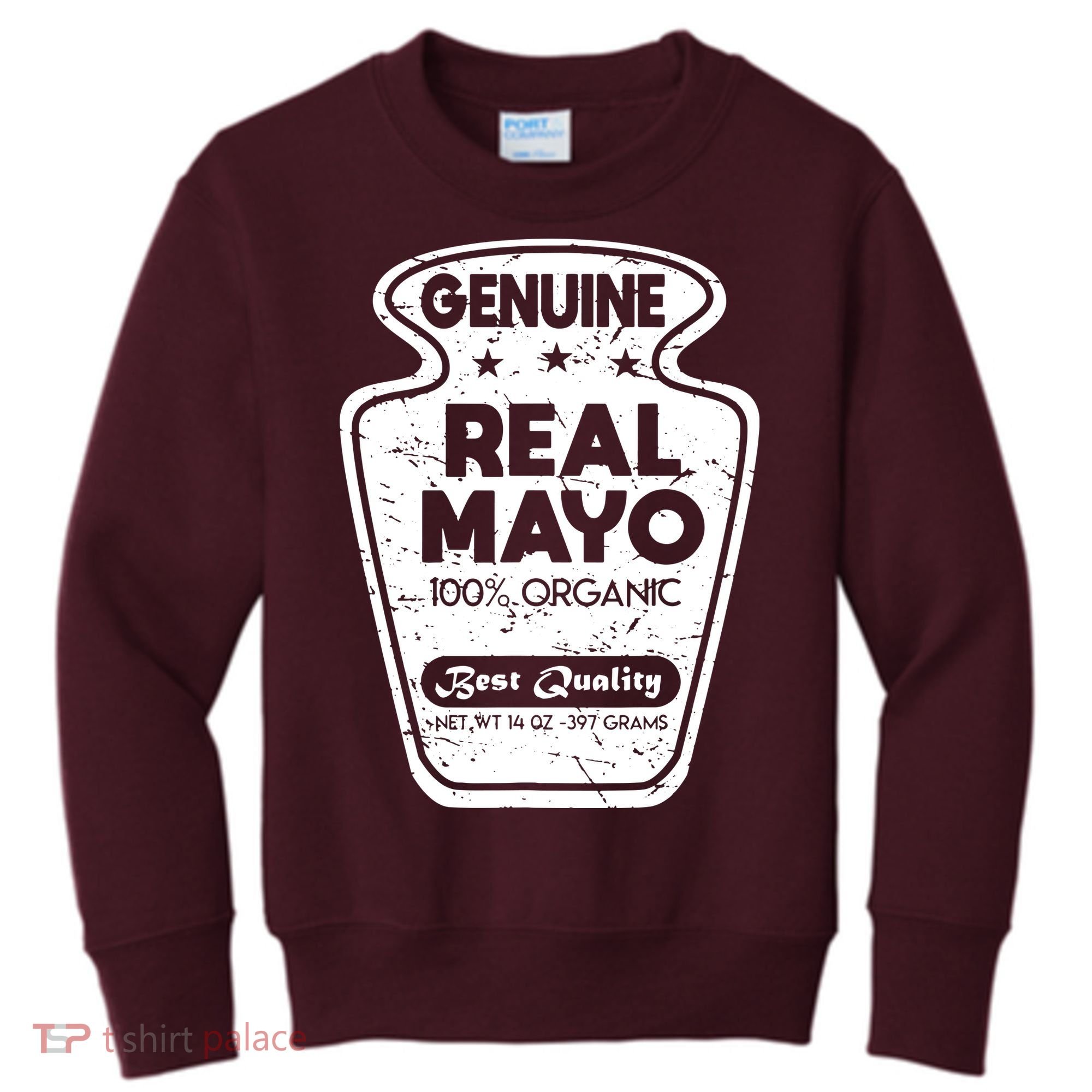 Mayonnaise Costume Kids Sweatshirt