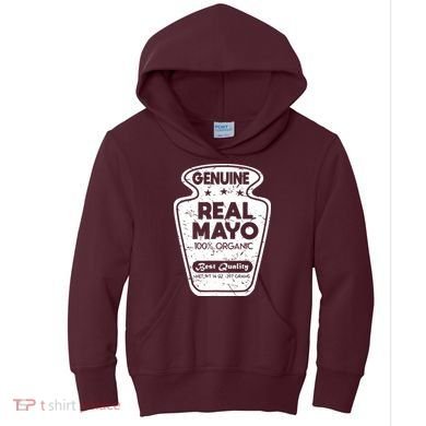 Mayonnaise Costume Kids Hoodie