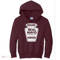 Mayonnaise Costume Kids Hoodie thumb 0