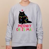 Meowy Christmas Women's Sweatshirt thumb 0