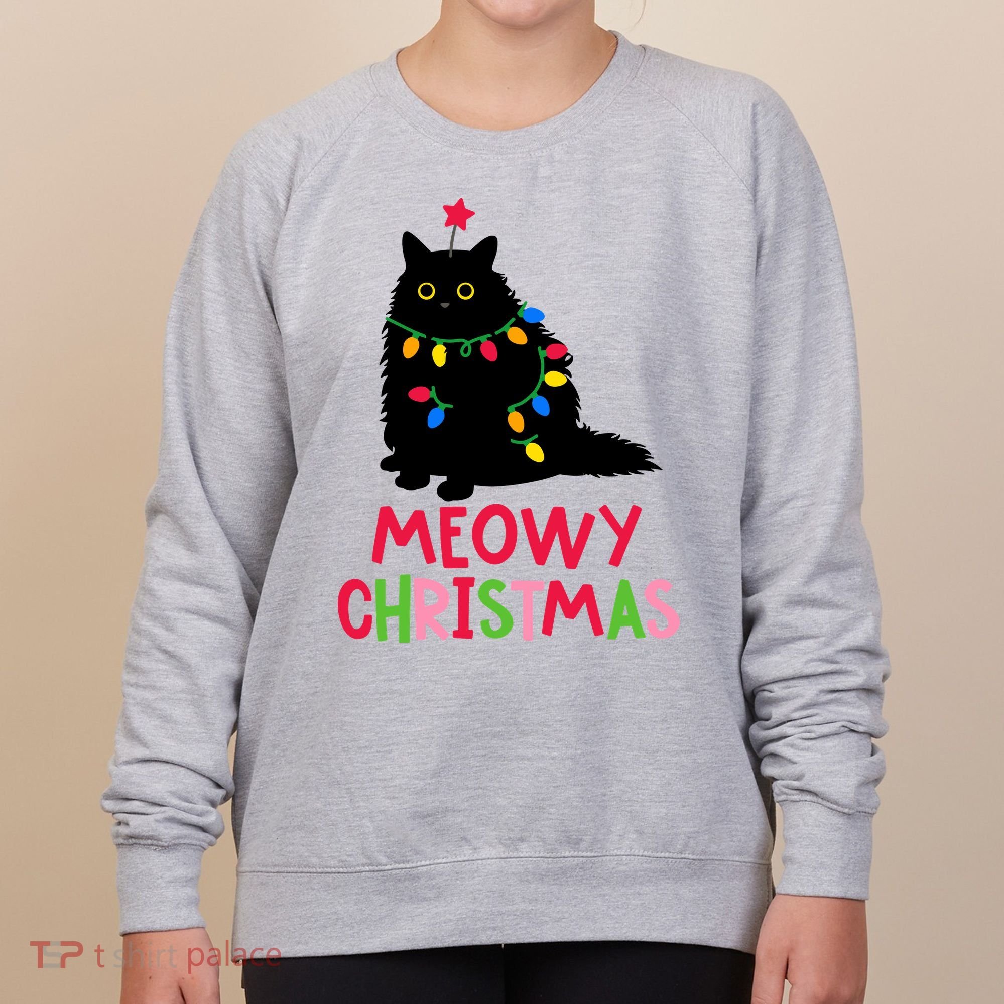 Meowy Christmas Women's Sweatshirt