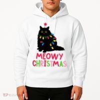 Meowy Christmas Hoodie thumb 2