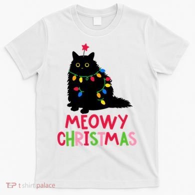 Meowy Christmas T-Shirt