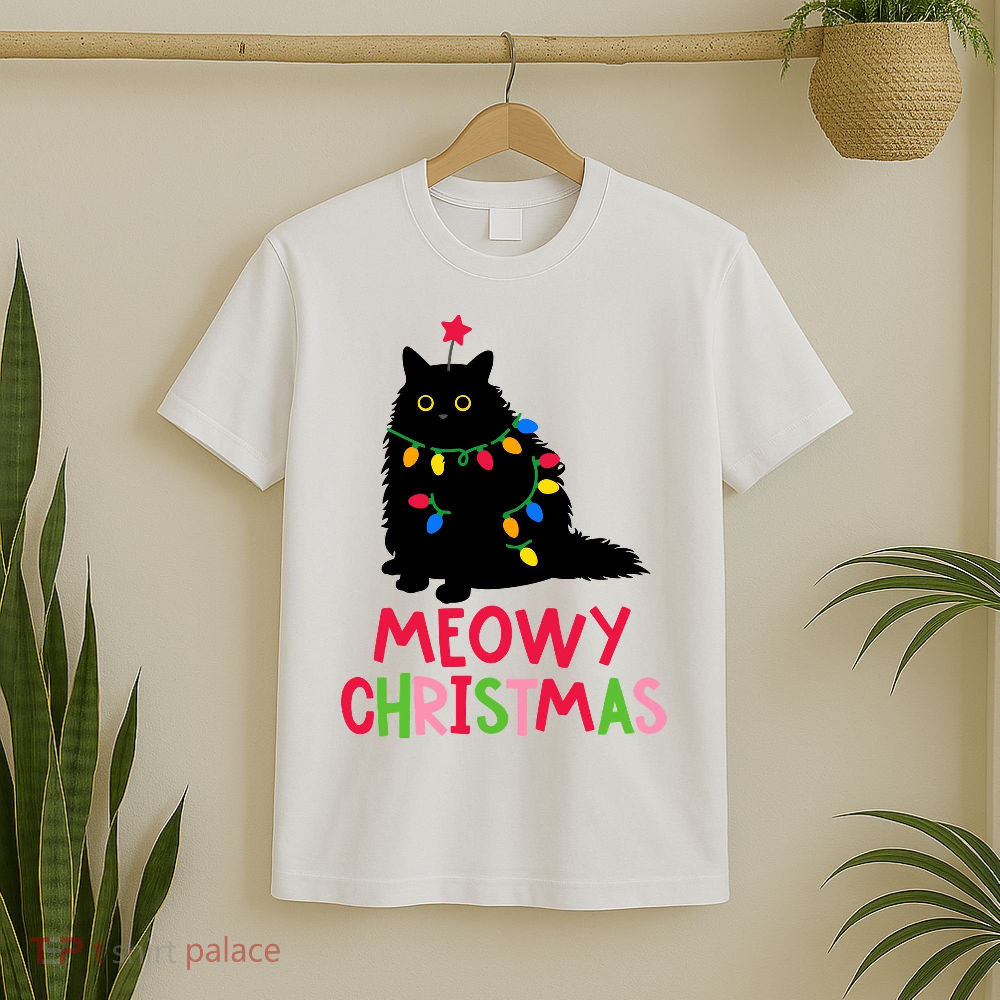 Meowy Christmas T-Shirt