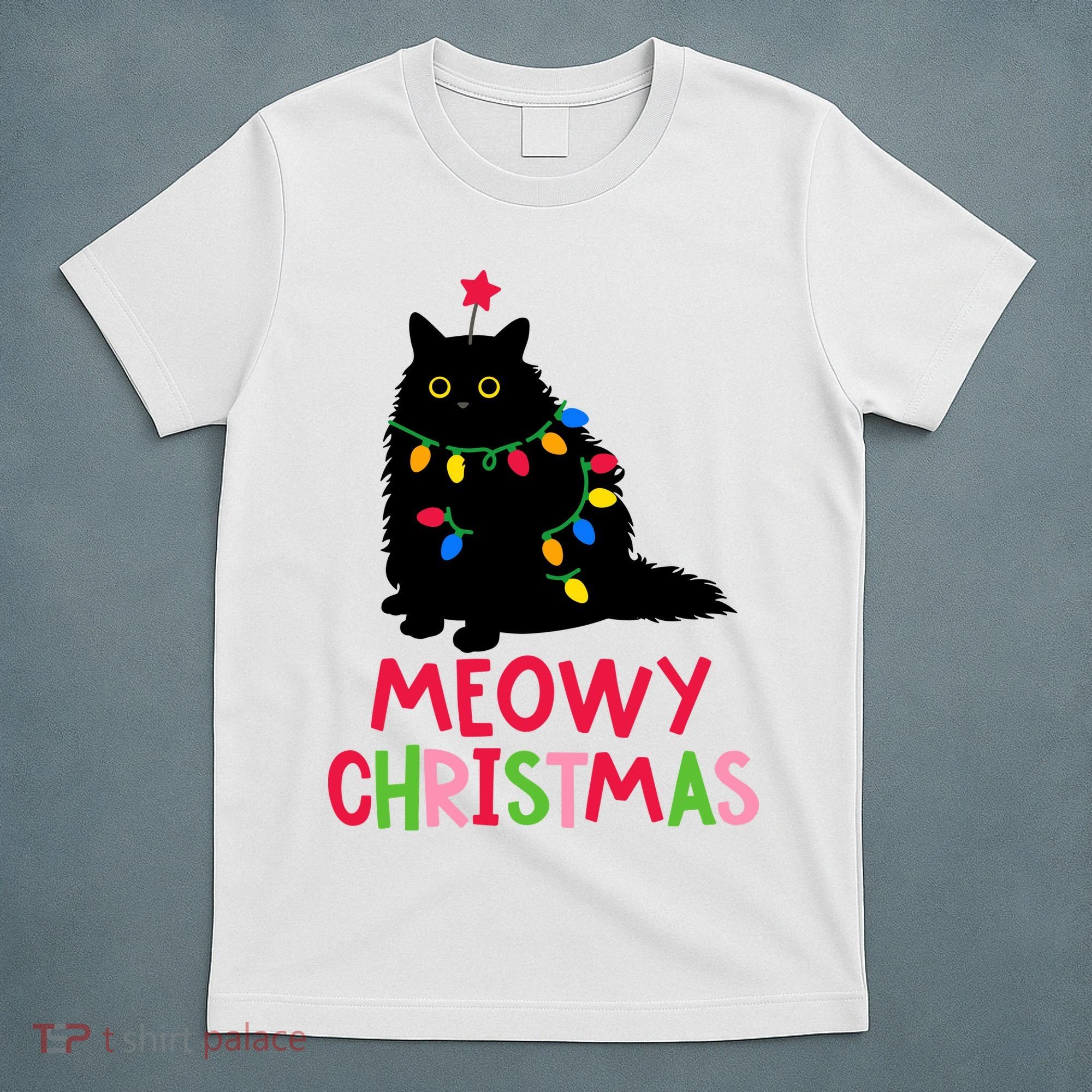 Meowy Christmas T-Shirt