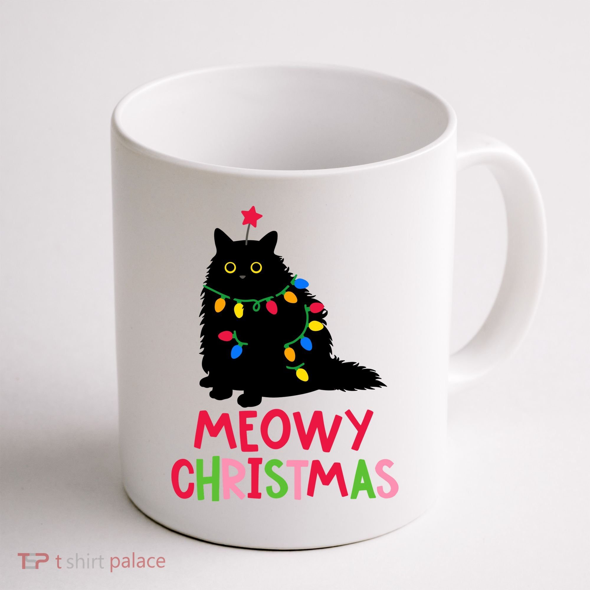Meowy Christmas Coffee Mug