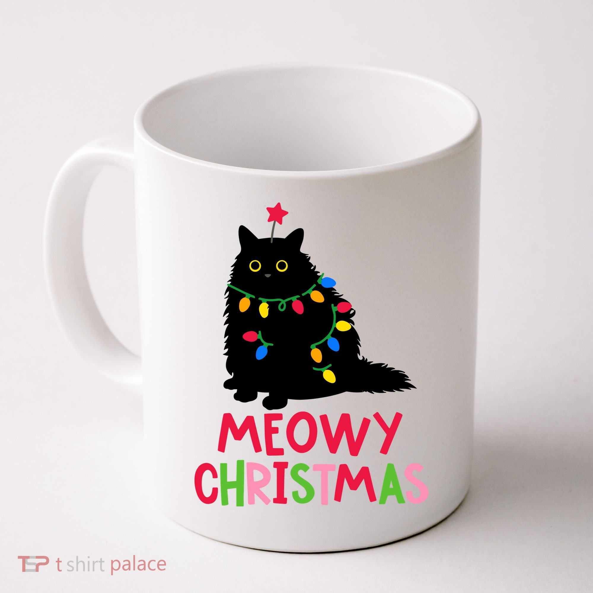 Meowy Christmas Coffee Mug