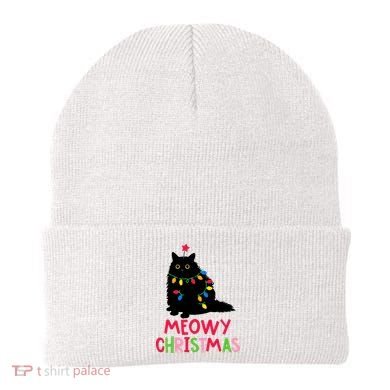 Meowy Christmas Beanie