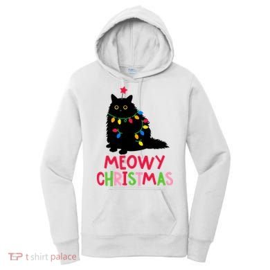Meowy Christmas Women's Hoodie