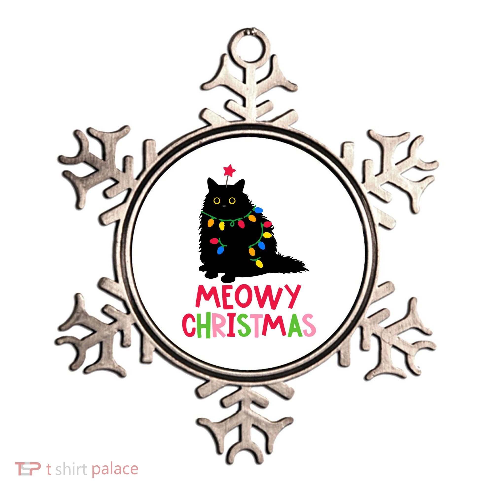 Meowy Christmas Ornament