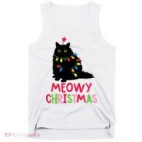 Meowy Christmas Tank Top thumb 0