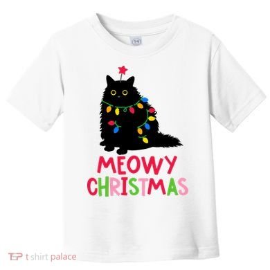 Meowy Christmas Toddler T-Shirt