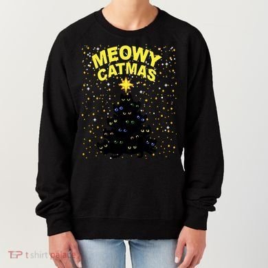 Meowy Christmas Women's Sweatshirt