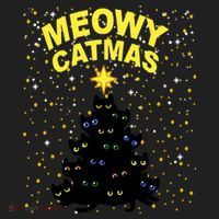 Meowy Christmas Women's Sweatshirt thumb 2
