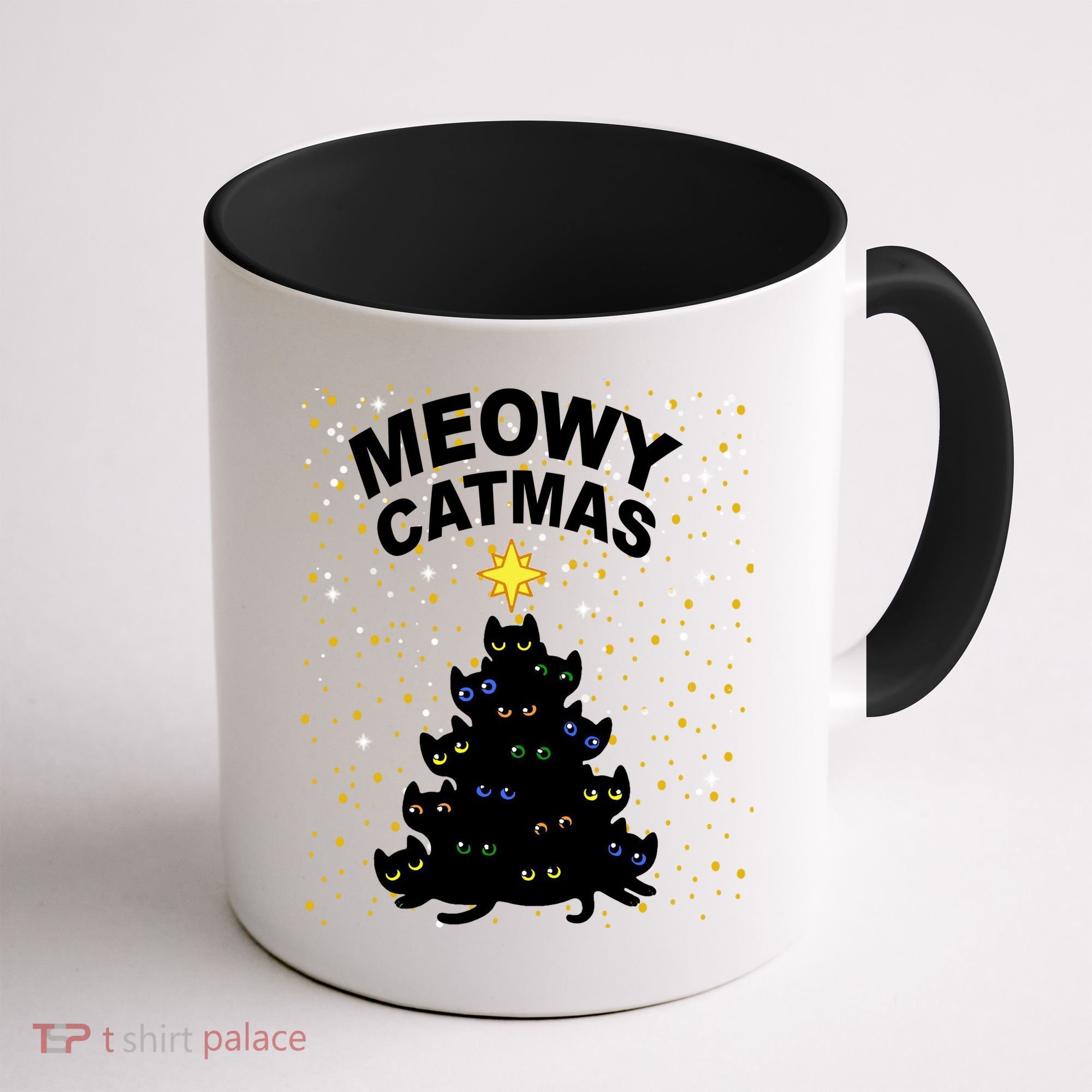 Meowy Christmas Coffee Mug