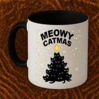 Meowy Christmas Coffee Mug thumb 2