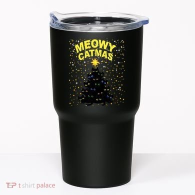 Meowy Christmas Tumbler