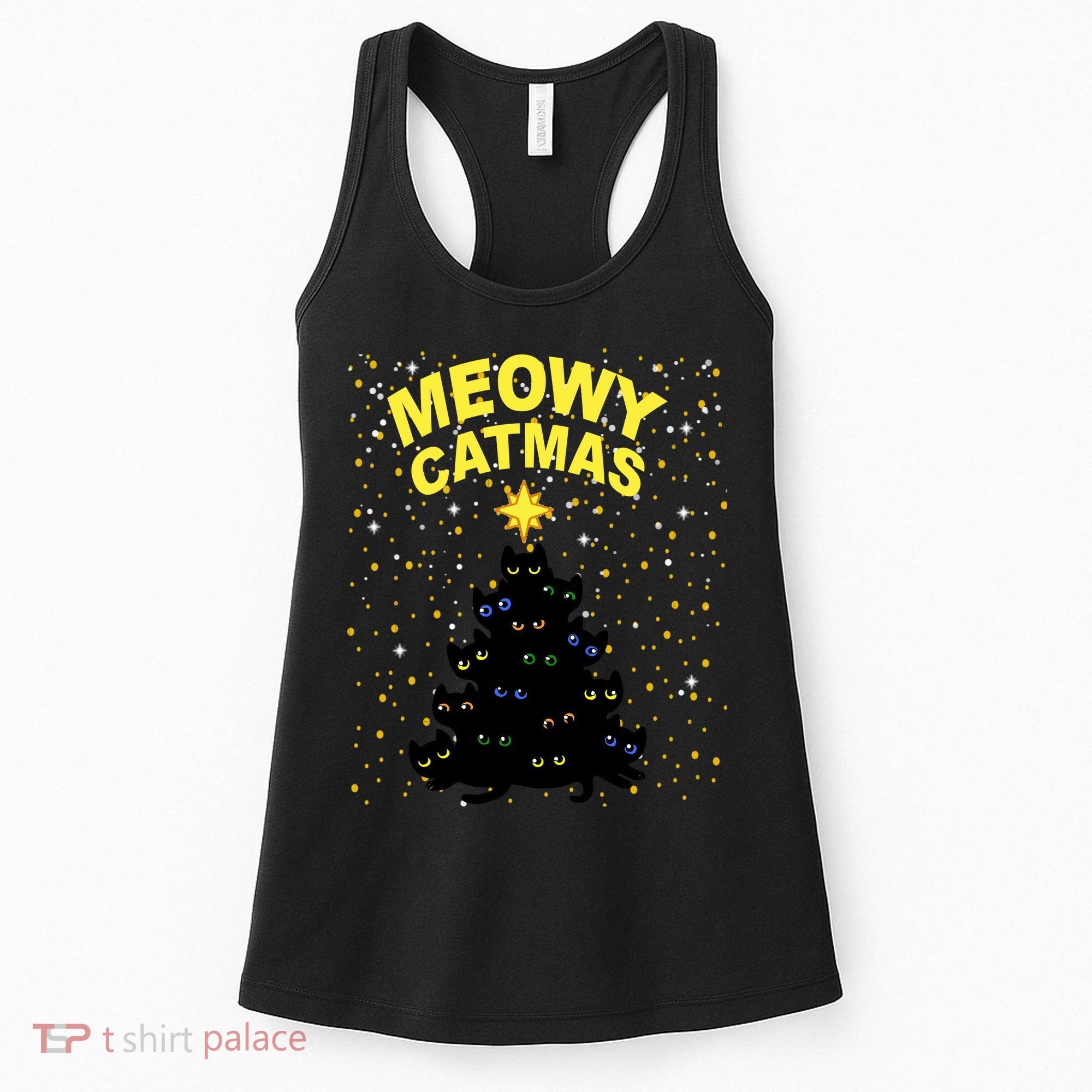 Meowy Christmas Women's Tank Top